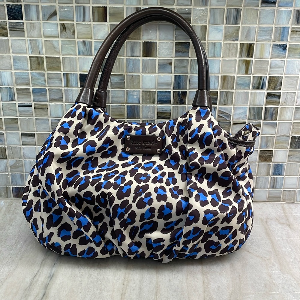 Kate Spade Leopard print satchel